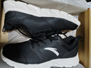 安踏（ANTA）運動(dòng)鞋男鞋冬季男士耐磨防潑水防滑跑步鞋黑色軟底輕便通勤鞋子男 【店長(cháng)推薦爆款】黑/白-6 防潑水 40 曬單實(shí)拍圖