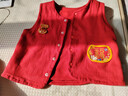 微獅牧尼寶寶馬甲春秋款純棉外穿嬰幼兒背心坎肩嬰兒拜年喜慶馬夾 新年紅 90 曬單實(shí)拍圖