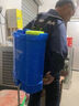 新型打藥機背負式鋰電池噴灑農用電動(dòng)噴霧器充電高壓消毒農藥噴壺 20L手柄三開(kāi)關(guān)鋰電40安（高壓泵） 曬單實(shí)拍圖