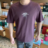 AEMAPE/美國蘋(píng)果 短袖T恤男士2026夏季新款高端寬松半袖印花百搭上衣男 紫色 XL 曬單實(shí)拍圖
