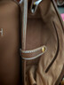 達芙妮官方旗艦店雙肩包包女式2026新款通勤包大容量牛仔背包書(shū)包 棕色大號 無(wú)規格 曬單實(shí)拍圖