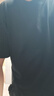京東京造10A抗菌男士t恤短袖打底衫男裝衣服新款純棉圓領(lǐng)休閑內搭黑色2XL 曬單實(shí)拍圖