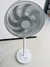 艾美特（AIRMATE）雙層七葉電風(fēng)扇落地扇家用臥室宿舍智能語(yǔ)音臺立兩用電扇風(fēng)扇節能省電左右自動(dòng)搖頭大風(fēng)量落地扇 【語(yǔ)音智控 七葉落地扇】+6擋風(fēng)+3模式+定時(shí) 曬單實(shí)拍圖