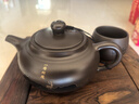 LOCKZI原礦紫砂茶壺大容量仿古名家純手工泡茶壺功夫茶具杯套裝妍送禮物 紫砂-紫泥大仿古(一鹿呈祥)（送茶杯） 480ml 曬單實(shí)拍圖