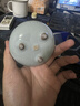 器非凡青瓷香薰爐哥窯冰裂禪意中式小號盤(pán)香檀香沉香室內家用熏香擺件 【哥窯粉青】-送九孔香插 青瓷香爐 曬單實(shí)拍圖