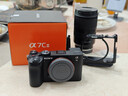 索尼（SONY）Alpha 7C II 新一代全畫(huà)幅雙影像小“7” A7C2 A7C二代A7Cii 黑色單機【贈128G卡+相機包+電池+皮套等】 官方標配 曬單實(shí)拍圖