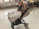 BEESHUM輕嶼嬰兒推車(chē)可坐可躺寶寶超輕便折疊童車(chē)0-3歲高景觀(guān)新生嬰兒車(chē) 5代旗艦款 赫本咖【單車(chē)+坐墊+腳套+新生兒睡籃】 曬單實(shí)拍圖