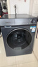 西門(mén)子（SIEMENS）小晶鉆優(yōu)享10KG大容量全自動(dòng)滾筒洗衣機深層凈洗 蒸汽除菌 沖鋒衣洗  隱形觸控WG52H2X10W國家補貼 曬單實(shí)拍圖