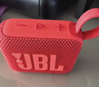 JBL GO4 音樂(lè )金磚四代 藍牙音箱 戶(hù)外便攜音箱 手機電腦音響 低音炮 jbl go4 新年禮物推薦 焦糖黑 曬單實(shí)拍圖