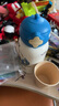 杯具熊（BEDDYBEAR）星辰雙飲兒童保溫杯帶吸管水杯316鋼大容量保溫壺600ML奧特曼德凱 曬單實(shí)拍圖