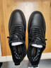 紅蜻蜓男鞋透氣休閑鞋子男士板鞋運動(dòng)小黑鞋男WXL250011X全黑41 曬單實(shí)拍圖