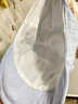 兔兔大文嬰幼兒帽子春夏季薄款寶寶遮陽(yáng)防曬帽0-3-6-12個(gè)月鴨舌帽棉新生兒 小熊藍色（紗布棉）松緊腰 帽圍36-45cm（建議0-12個(gè)月） 曬單實(shí)拍圖