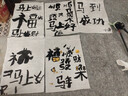 六品堂 加厚書(shū)畫(huà)毛氈墊 初學(xué)者寫(xiě)毛筆字墊布 練字專(zhuān)用墊布 灰色80*120cm 曬單實(shí)拍圖