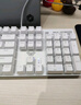 狼蛛（AULA）S500機械鍵盤(pán) 有線(xiàn)背光 104鍵全尺寸 鍵盤(pán)電競游戲專(zhuān)用 電腦多媒體辦公全鍵無(wú)沖 白色冰藍光青軸 曬單實(shí)拍圖