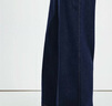 納維凱爾意大利小帆船女士闊腿直筒褲拼接休閑長(cháng)褲2342575504藍L 曬單實(shí)拍圖