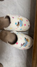 名創(chuàng  )優(yōu)品（MINISO）彩點(diǎn)狗狗卡通趣味毛毛居家鞋男秋冬可愛(ài)棉拖鞋月子鞋白咖42-43 曬單實(shí)拍圖
