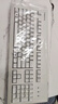 CHERRY 櫻桃G80-3000/3494 機械鍵盤(pán)游戲辦公兼用無(wú)鋼板結構全尺寸櫻桃復古機械鍵盤(pán) 白色 茶軸 曬單實(shí)拍圖