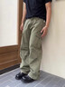 NEIGBORL【牧馬人】釗叔制復古重工百搭休閑褲水洗多口袋寬松男女工裝褲子 綠色 L 曬單實(shí)拍圖