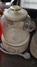 創(chuàng  )維（Skyworth）0膠水全玻璃養生壺1.2L 辦公室多功能煮茶壺燒水壺調奶器電熱水壺煮茶器花茶壺S236 曬單實(shí)拍圖