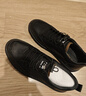 紅蜻蜓男鞋春秋休閑皮鞋子男士板鞋潮流厚底戶(hù)外運動(dòng)鞋男WTA14154黑色43 曬單實(shí)拍圖