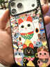 CASETIFY 新春限定款 招財貓大派對 透明黑框MagSafe 適用于蘋(píng)果手機殼iPhone 17 Pro  Max 曬單實(shí)拍圖