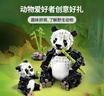 樂(lè )高（LEGO）積木31165 野生動(dòng)物熊貓家族男孩女孩兒童玩具生日情人節禮物裝飾 曬單實(shí)拍圖