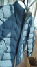 羅蒙（ROMON）羽絨服男士秋冬季商務(wù)休閑立領(lǐng)開(kāi)衫白鴨絨外套 藏青色   XL 曬單實(shí)拍圖