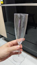凌云鶴一次性香檳杯紅酒杯塑料雞尾酒葡萄高腳透明酒杯子野餐 一次性香檳杯180ml【8個(gè)裝】 【潔凈透明 增厚耐用】 曬單實(shí)拍圖