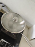 美廚（MAXCOOK）304不銹鋼炒鍋 帶蓋鍋具32cm三層鋼鍋 電磁爐燃氣爐通用MCGU-YY32 曬單實(shí)拍圖