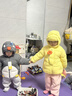 巴拉巴拉童裝寶寶羽絨服三防男童冬裝女童連帽外套萌2025新款保暖萌趣上衣 黃色鴨鴨31004-白鴨絨 110 充絨量67g 曬單實(shí)拍圖