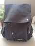 袋鼠雙肩包男大容量旅行背包防潑水商務(wù)電腦包初中高中大學(xué)生男女書(shū)包 黑色 曬單實(shí)拍圖