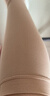 可孚靜脈曲張彈力襪醫用一級壓力襪久坐久站預防血栓 中筒露趾膚色XL 曬單實(shí)拍圖