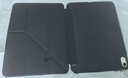 卡萊澳適用蘋(píng)果iPad12/11/10代保護套2026年11英寸平板電腦支架保護殼防摔休眠Y折 黑色 曬單實(shí)拍圖