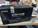 佳能r50v 微單相機 國行 拍照視頻全能 小巧美顏學(xué)生旅行家用入門(mén)級 vlog創(chuàng  )意視頻 半畫(huà)幅EOSR50升級款 R50V黑套+RF50F1.8【小痰盂】 套餐一【升級128G卡/教程/包】 曬單實(shí)拍圖