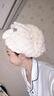 AILUKI日本新款加厚干發(fā)帽子吸水速干女士干發(fā)毛巾洗頭發(fā)包頭巾浴帽 奶油白【升級加厚_7A抗菌&A類(lèi)品質(zhì)】加長(cháng)款 曬單實(shí)拍圖