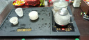 茶盤(pán)全自動(dòng)一體燒水壺套裝客廳辦公室家用干泡臺茶海合成烏金石 江南80-45-3CM【帶燒水壺套裝】 曬單實(shí)拍圖