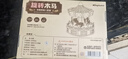 銘塔旋轉木馬八音盒音樂(lè )盒diy手工木質(zhì)拼裝生日禮物 曬單實(shí)拍圖
