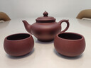京東京造 宜興紫砂壺 手工茶壺【原礦紫泥】煮泡茶具笑櫻壺套裝 238ml禮盒 曬單實(shí)拍圖