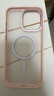 珂瑪（comma） 蘋(píng)果16手機套iPhone16Promax磨砂磁吸防指紋保護殼防摔 粉色磁吸款 iPhone16ProMax 曬單實(shí)拍圖