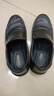 奧康（Aokang）男鞋套腳商務(wù)休閑皮鞋男士牛皮軟底一腳蹬皮鞋黑色42碼 曬單實(shí)拍圖