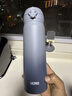 膳魔師（THERMOS）保溫杯不銹鋼水杯漸變灰500ml時(shí)尚保冷杯子JNL-502-GGY女神節禮物 曬單實(shí)拍圖
