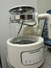 摩飛電器（Morphyrichards）全玻璃養生壺恒溫水壺家用燒水壺多段控溫電熱水壺極速風(fēng)冷沖奶泡奶機MR5602 1.2L 椰奶白 曬單實(shí)拍圖