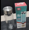 富光雙層玻璃杯 高硼硅玻璃泡茶杯子 茶水分離杯 帶茶隔商務(wù)水杯男士 曬單實(shí)拍圖