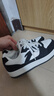 安踏（ANTA）元年2|板鞋男女同款運動(dòng)休閑軟底增高復古潮流運動(dòng)鞋小白鞋板鞋 【男款】象牙白/黑-5 41 （男8碼） 曬單實(shí)拍圖