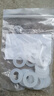 鉑特體  硅膠墊片耐高溫螺絲密封圈防水平墊水龍頭管軟密封墊減震墊 4分（20個(gè)一包） 曬單實(shí)拍圖