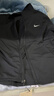 耐克NIKE男春秋立領(lǐng)夾克外套速干 健身訓練 運動(dòng)休閑 FB7500-010黑XL 曬單實(shí)拍圖