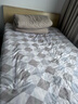 無(wú)印良品100%全棉床上四件套四季純棉家用床品套件床單被套200*230cm 曬單實(shí)拍圖