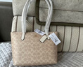 蔻馳（COACH）【品牌直供】女士FIONA24手提單肩托特包CBT18女神節禮物 曬單實(shí)拍圖