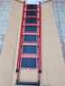 L&S 梯子家用人字梯子折疊梯加粗多功能單側登高樓梯扶梯爬梯TZ08 紅色七步梯【加粗加厚款】 曬單實(shí)拍圖