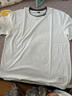夏季純棉冰絲短袖t恤衫男士2026新款韓版潮流假兩件上衣服 T2130 白色 2XL （130-145斤） 曬單實(shí)拍圖